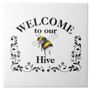 Welcome to our bee hive ceramic tile