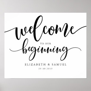 Welcome to our beginning sign Scooth black