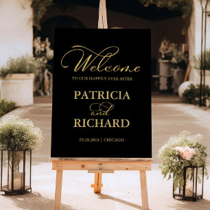 Welcome to our Beginning Wedding Welcome Sign