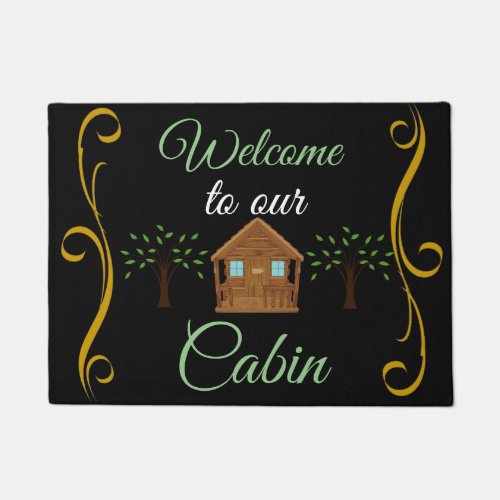 Welcome to our cabin doormat