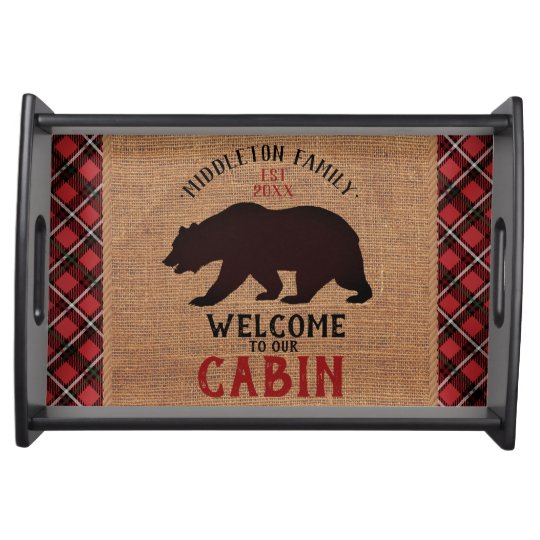 to our Cabin Serving Tray