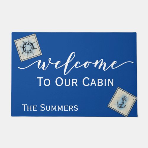 Welcome To our Cabin Stateroom Cruise Ship Doormat