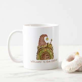 Welcome to Our Castle on a Coffee Mug