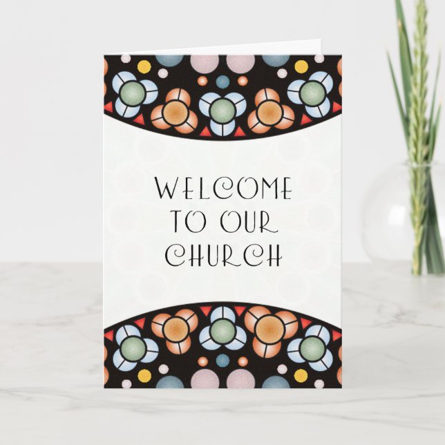 Welcome to Our Church Card (Front)