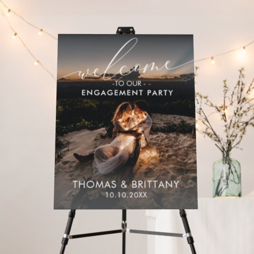 Welcome to our ENGAGEMENT PARTY Sign