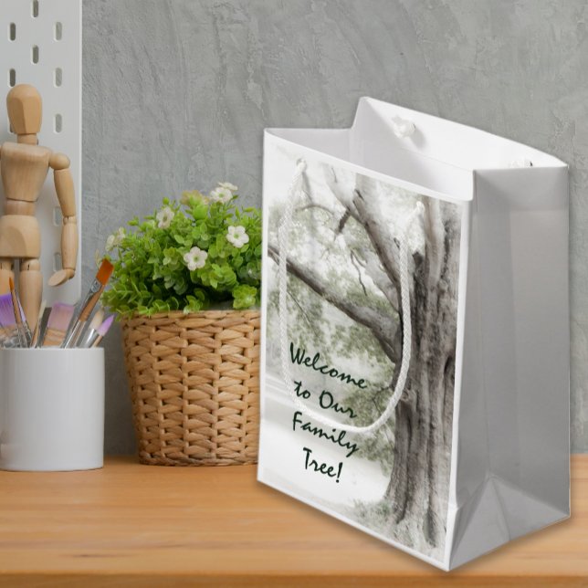 Welcome to Our Family Tree Small Gift Bag (Welcome to Our Family Tree Gift Bag)