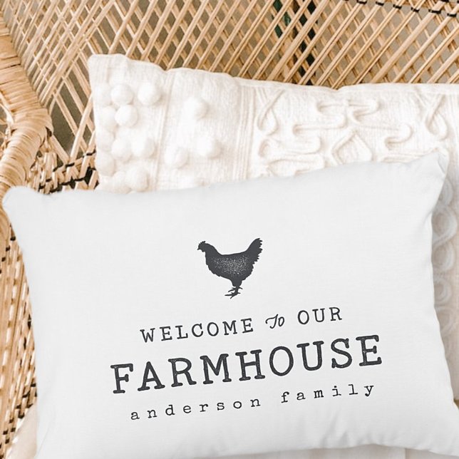 Welcome to our Farmhouse Country Rustic Chicken Accent Pillow (Creator Uploaded)