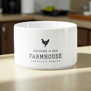 Welcome to our Farmhouse Country Rustic Chicken Bowl