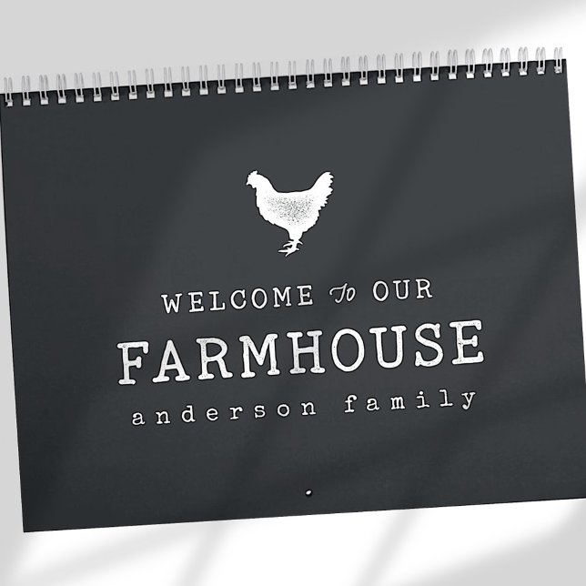 Welcome to our Farmhouse Country Rustic Chicken Calendar (Creator Uploaded)