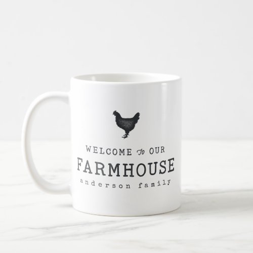 Welcome to our Farmhouse Country Rustic Chicken Coffee Mug