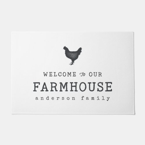 Welcome to our Farmhouse Country Rustic Chicken Doormat