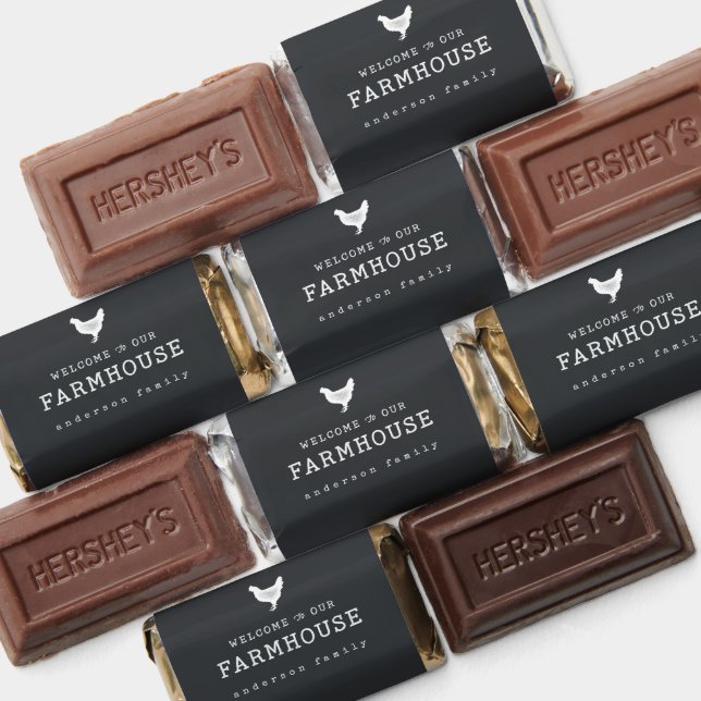 Welcome to our Farmhouse Country Rustic Chicken Hershey's Miniatures (Assorted)