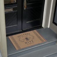 Welcome to Our Hive Personalized Doormat
