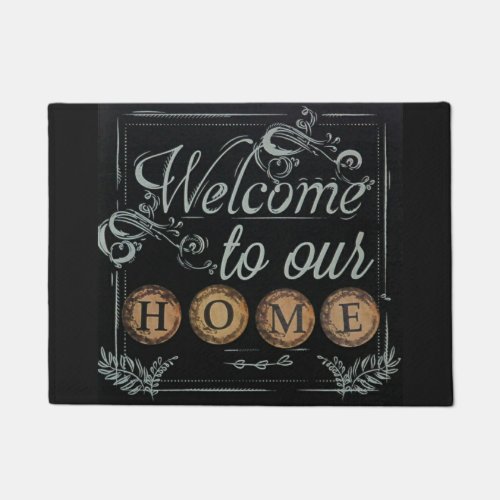 Welcome to Our Home Entry Doormat