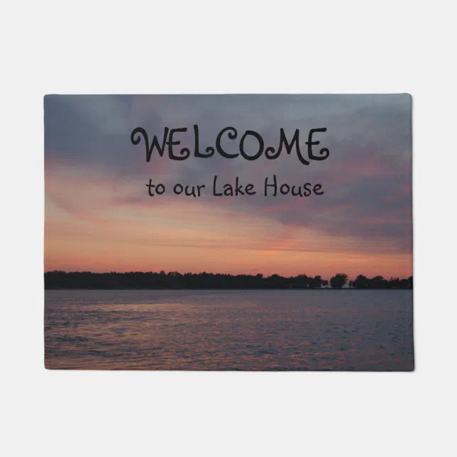 to our Lake House Doormat Zazzle