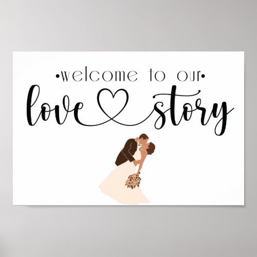Welcome To Our Love Story Poster