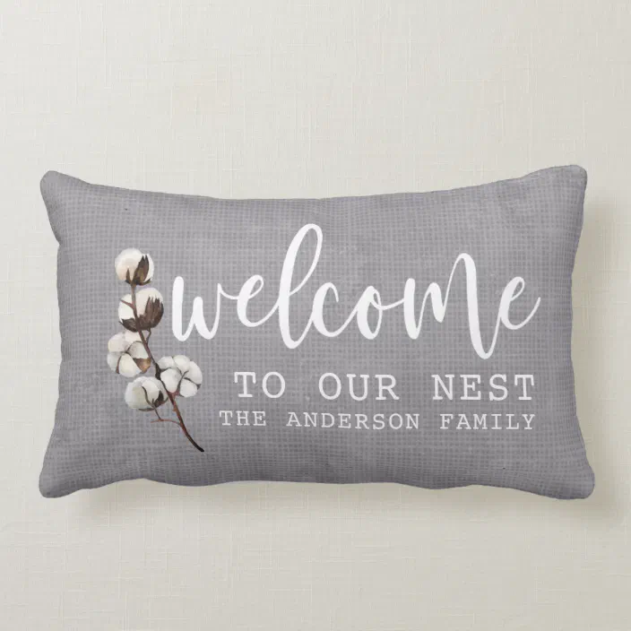 farmhouse welcome pillow covers pile case Welcome to our home modern farmhouse decor | farmhouse pillow