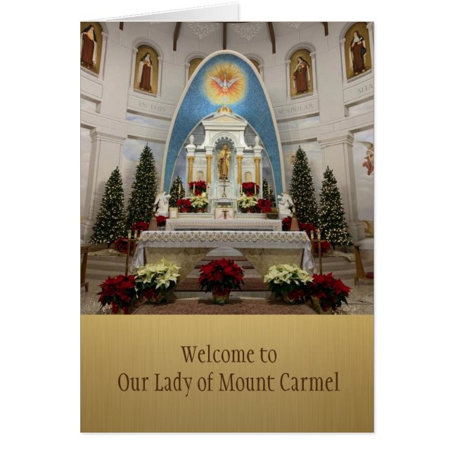 Welcome to our Parish Cards (Front)
