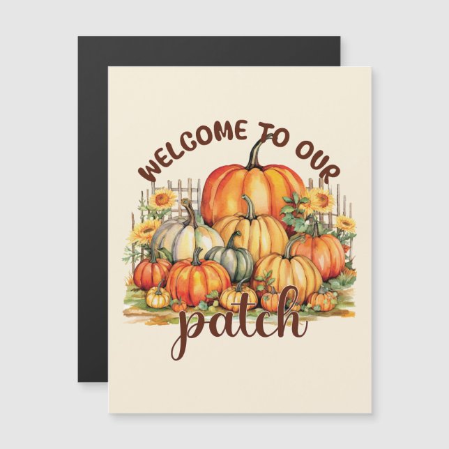 Welcome To Our Patch (Front/Back)