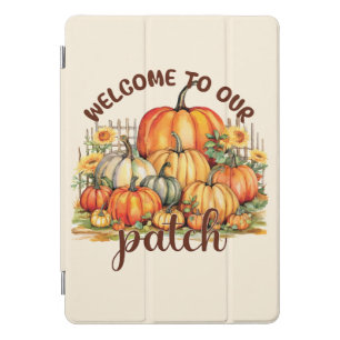 Welcome to Our Patch – Cozy Pumpkin Patch iPad Pro Cover