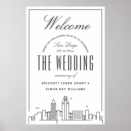 Welcome to Our San Diego Wedding!