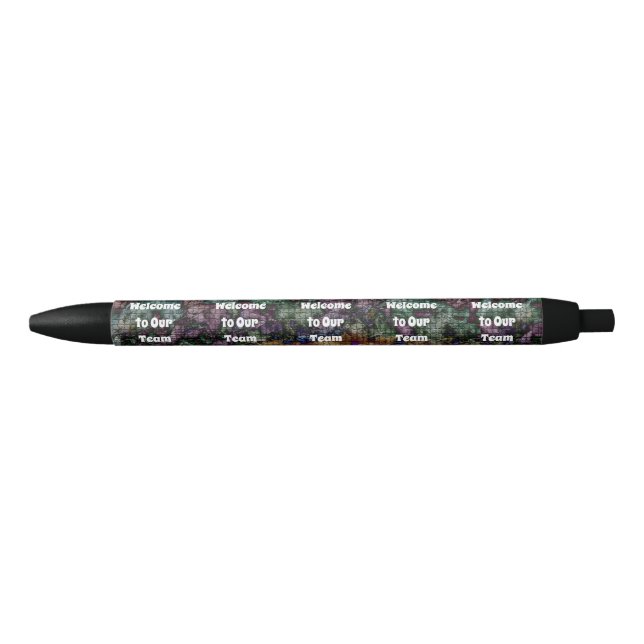 Welcome to Our Team Elegant Tie-dye Professional Pen (Front)