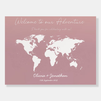 welcome to Our Wedding Celebration Foam Board