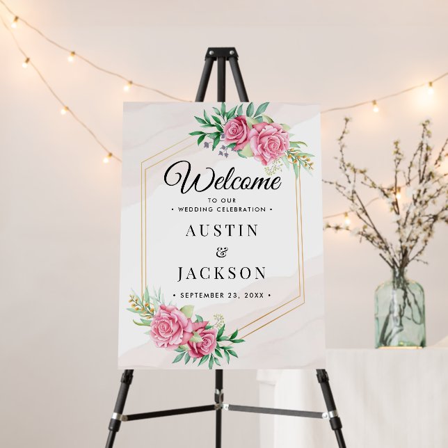 Welcome to Our Wedding  Foam Board (In Situ (Stand))