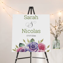 Welcome to our wedding Foam Boards