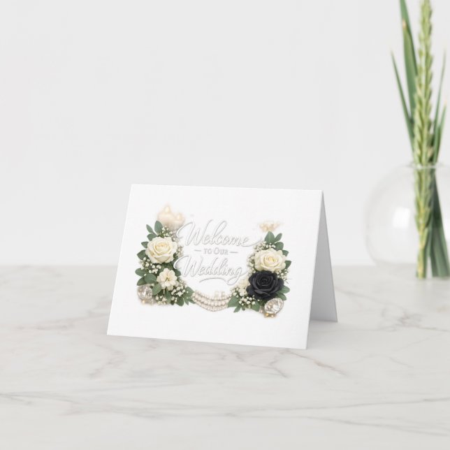 Welcome to Our Wedding Invitation (Front)