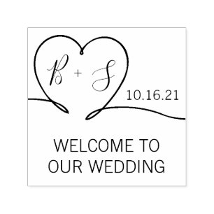 Welcome to our Wedding Stamp
