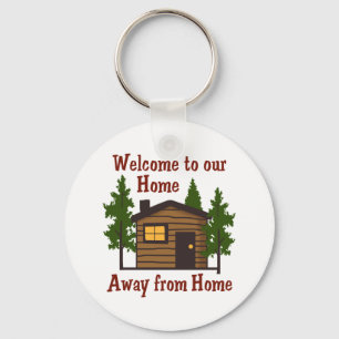 Welcome To Out Home Away From Home Keychain