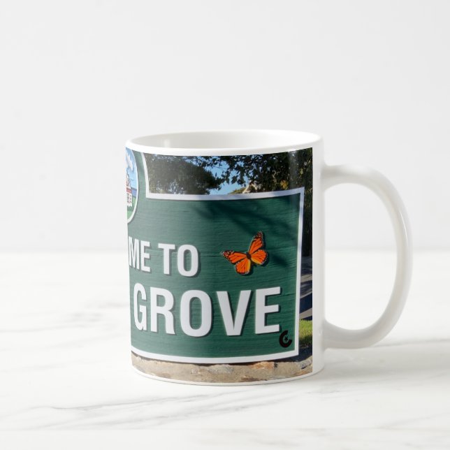 Welcome to Pacific Grove, California Coffee Mug (Right)