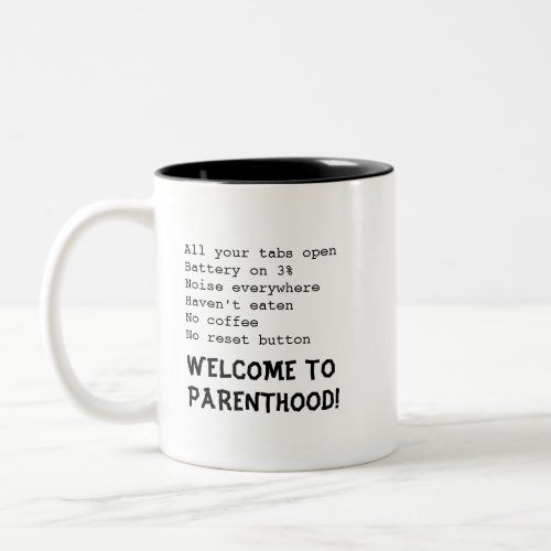 Welcome to Parenthood Coffee Mug