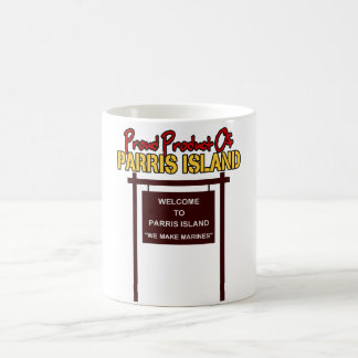 "Welcome To Parris Island" 11oz. Classic White Mug