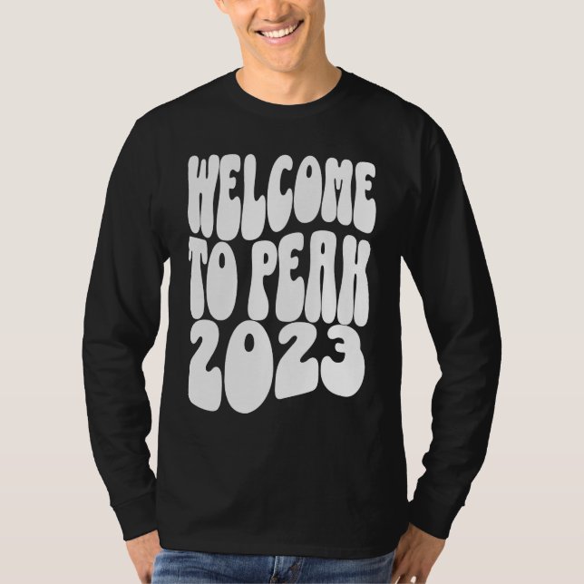 Welcome To Peak 2023 Worker Gear T-Shirt (Front)