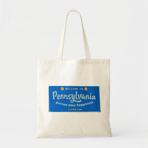 Welcome to Pennsylvania Tote Bag