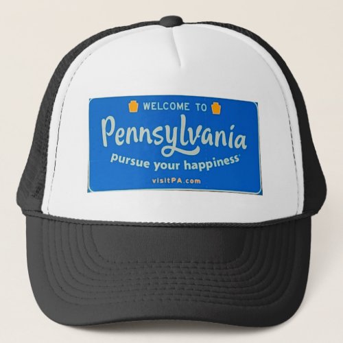 Welcome to Pennsylvania Trucker Hat