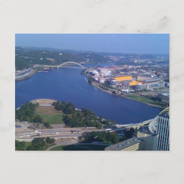 welcome to pittsburgh postcard (Front)