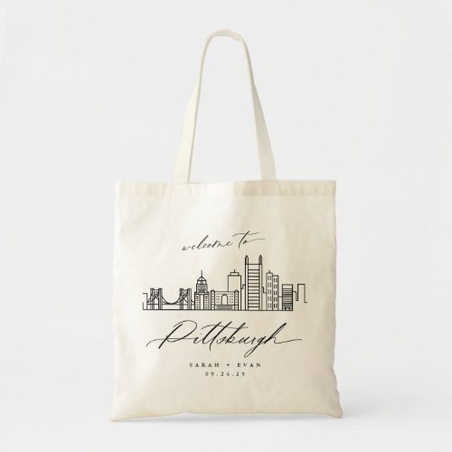 Welcome To Pittsburgh Wedding Welcome Bag