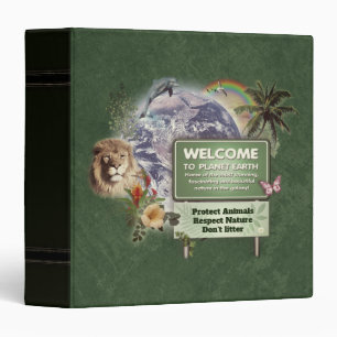 Welcome to Planet Earth 3 Ring Binder