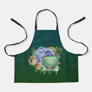 Welcome to Planet Earth Apron