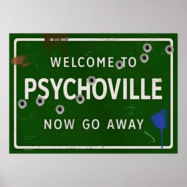 Welcome To Psychoville Poster (Front)