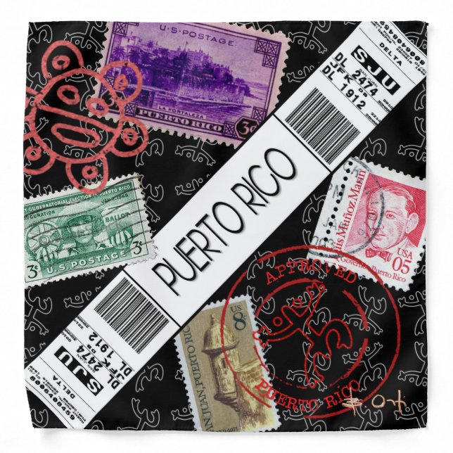 Welcome to Puerto Rico Bandana (Front)