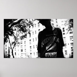 Welcome to Queensbridge Houses II by Avi Avnair Poster