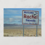 Welcome To Rachel Nevada Postcard - Area 51