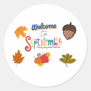 Welcome to September - Sticker