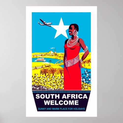 Welcome to South Africa Poster