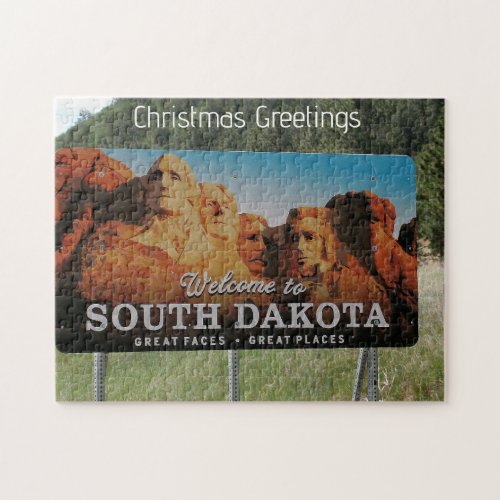 Welcome to South Dakota Jigsaw Puzzle