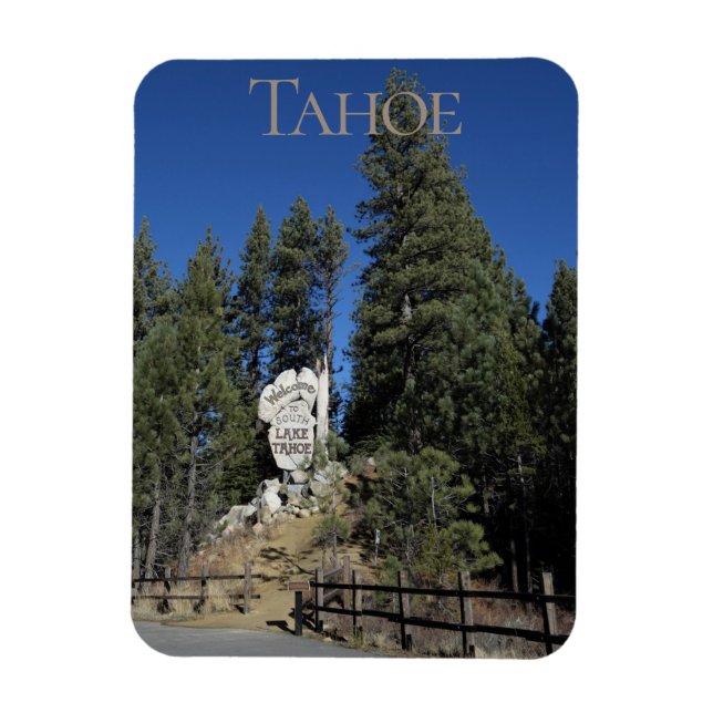 Welcome to South Lake Tahoe Magnet (Vertical)